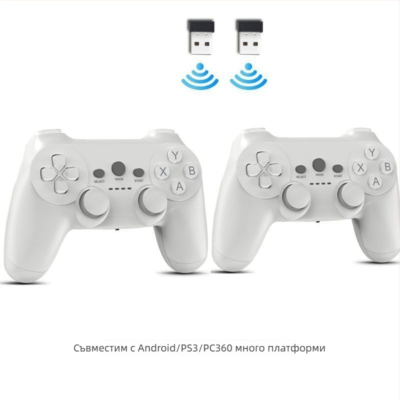 Безжичен геймпад за PC и мобилни устройства — USB-C интерфейс, безжично свързване, съвместим с телевизионни игрови конзоли