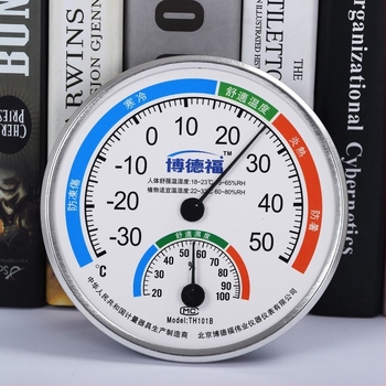 Bodford указателен термометър и хигромер, измерва температура и влажност, за детска стая, домашна и офисна употреба