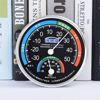 Bodford указателен термометър и хигромер, измерва температура и влажност, за детска стая, домашна и офисна употреба