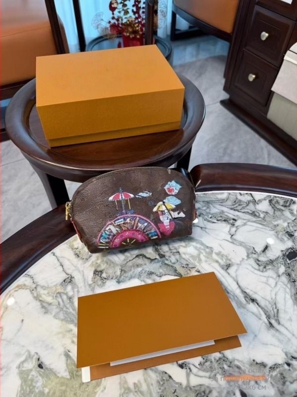 Чанта за козметика с дизайн на черупка, PU кожа, водоустойчива, ултралека, голям капацитет