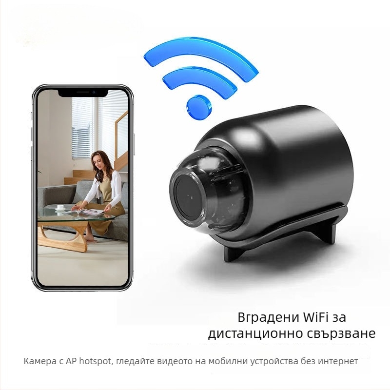 X5 HD камера, 1080p, нощно виждане, TF карта за съхранение, дистанционно наблюдение