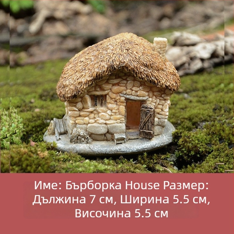 Декоративен мост от смола в китайски стил, от Zhenshibao artworks, за миниатюрни пейзажи