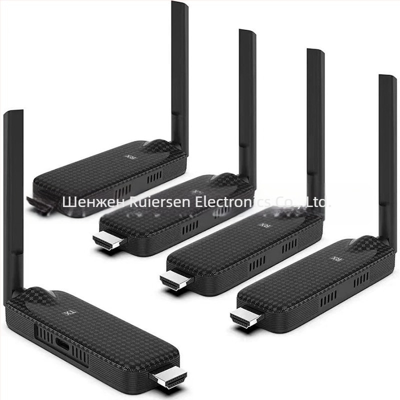 Безжичен HDMI трансмитер за огледално предаване на екрана – 50 м обхват, 1080p изход, HDMI интерфейс, огледално предаване и разширение, комплект трансмитер и приемник