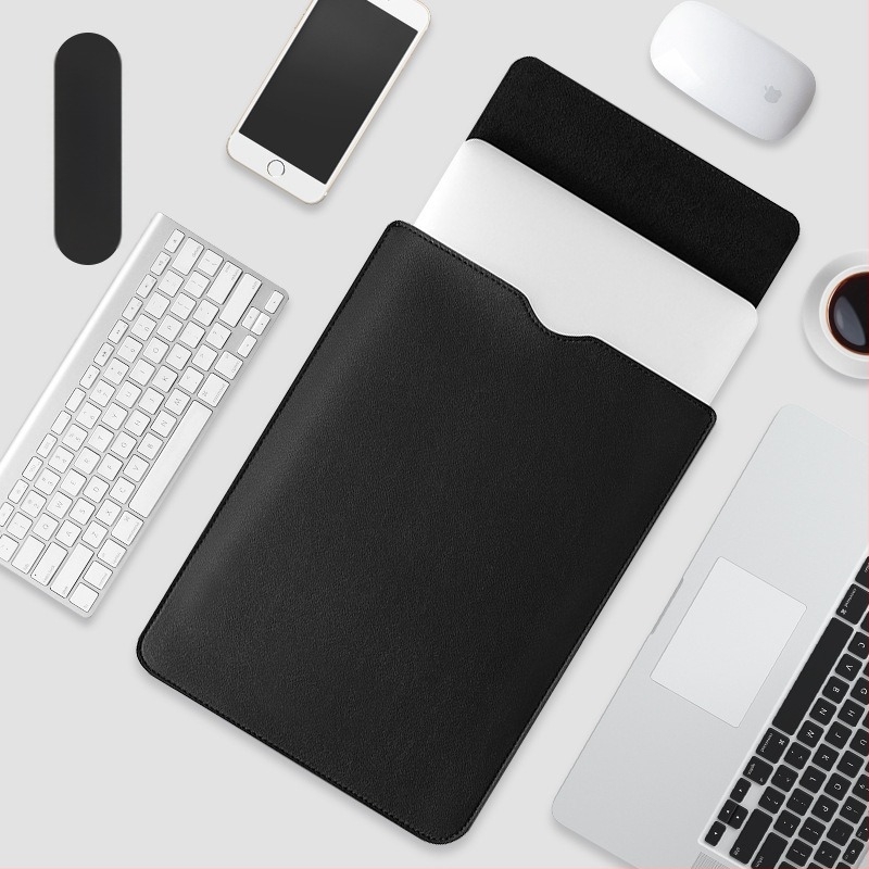 PU кожена вътрешна чанта за лаптоп — водоустойчива, ултралека, устойчива на разрези, PU облицовка, стил бизнес елит