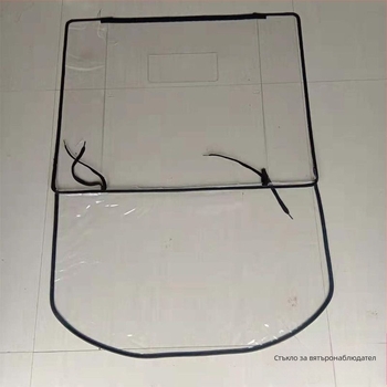 Слънчев чадър за автомобил с U-образна скоба за огледалото за обратно виждане, стил бутилка вино, UV Pa+++