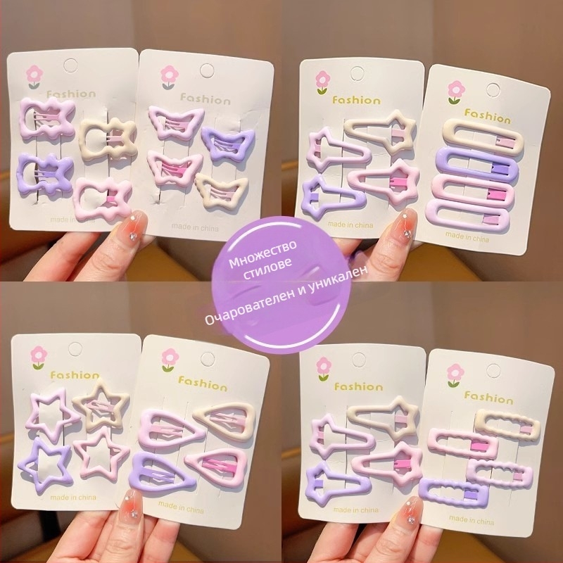 Клип за коса за кучета – Yorkshire/Bichon стил, универсална съвместимост, сладък дизайн