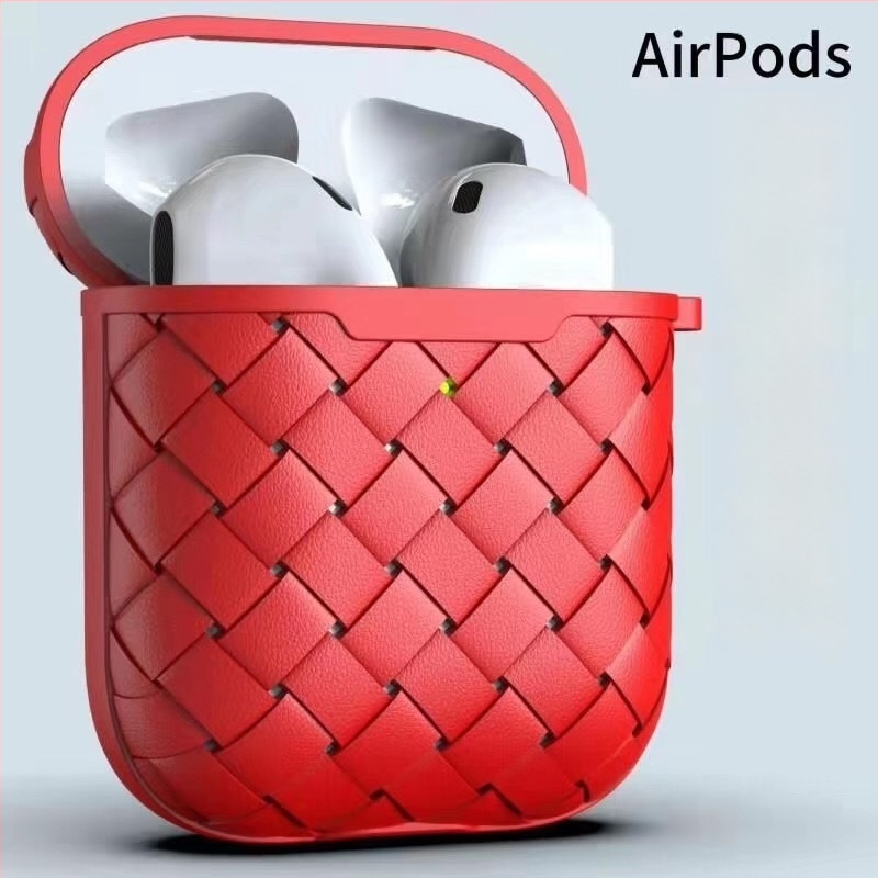 Калъф за AirPods Pro 3-то поколение с плетена текстура — TPU, инжекционно формован, преносим и универсален