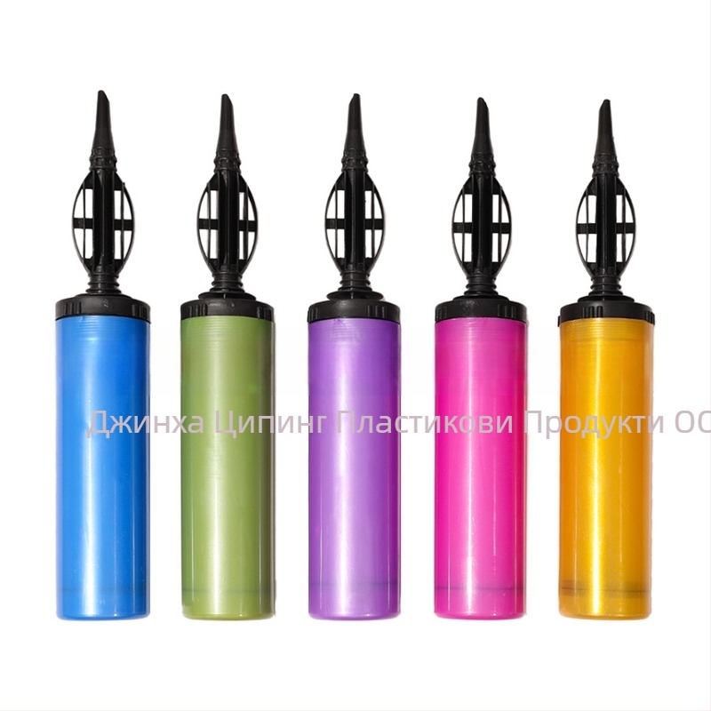 Ръчна пластмасова въздушна помпа за балони и плувни колела (Материал: пластмаса; Марка: Xiyouji; Ръчно задвижване)