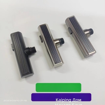 ABS триифункционална издърпваща се душ глава за кухненски кран, повърхност с четкова обработка, 1.6 MPa, 0–90 °C