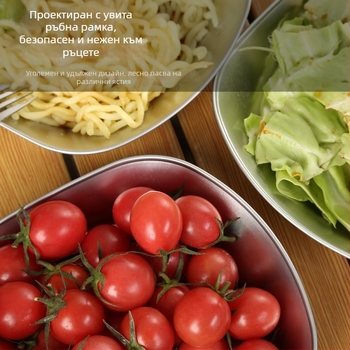 Плодова чиния с лодковидна форма, ретро метална тава в европейски стил на открито — Senye lotto, лятото на 2021 г.