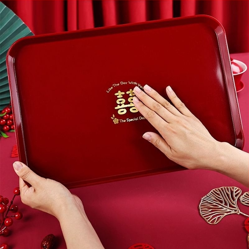 Чиния за плодове за сватбено тържество | Пластмаса | Модерен стил на простота | Прост стил | Първокласно качество