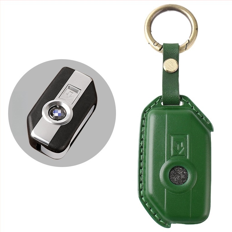 BMW мотоциклет кожен калъф за ключ (кожа, ретро стил, персонализируем, частна марка)