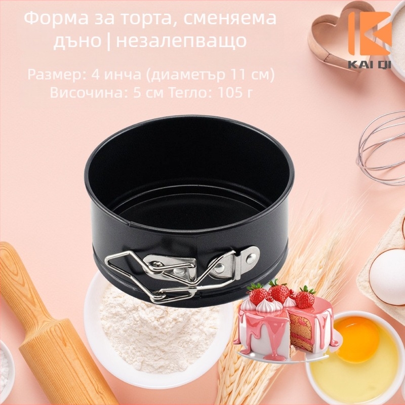 Кръгла форма за печене от карбонова стомана, пусната през 2024 г.