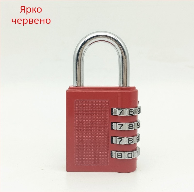 Шкаф за заключване с механичен заключващ механизъм, модел 312, цинкова сплав, дебелина на заключващия прът 6 мм, разстояние между пръчките 20 мм, подходящ за дом, офис, фитнес зала и фабрика