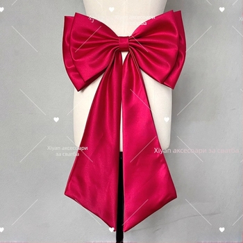 Сватбена сатенена панделка – War Horse, код 001, за възрастни, лято 2025