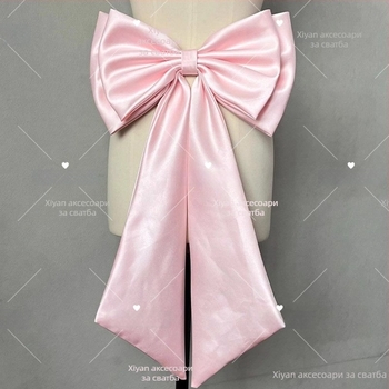 Сватбена сатенена панделка – War Horse, код 001, за възрастни, лято 2025