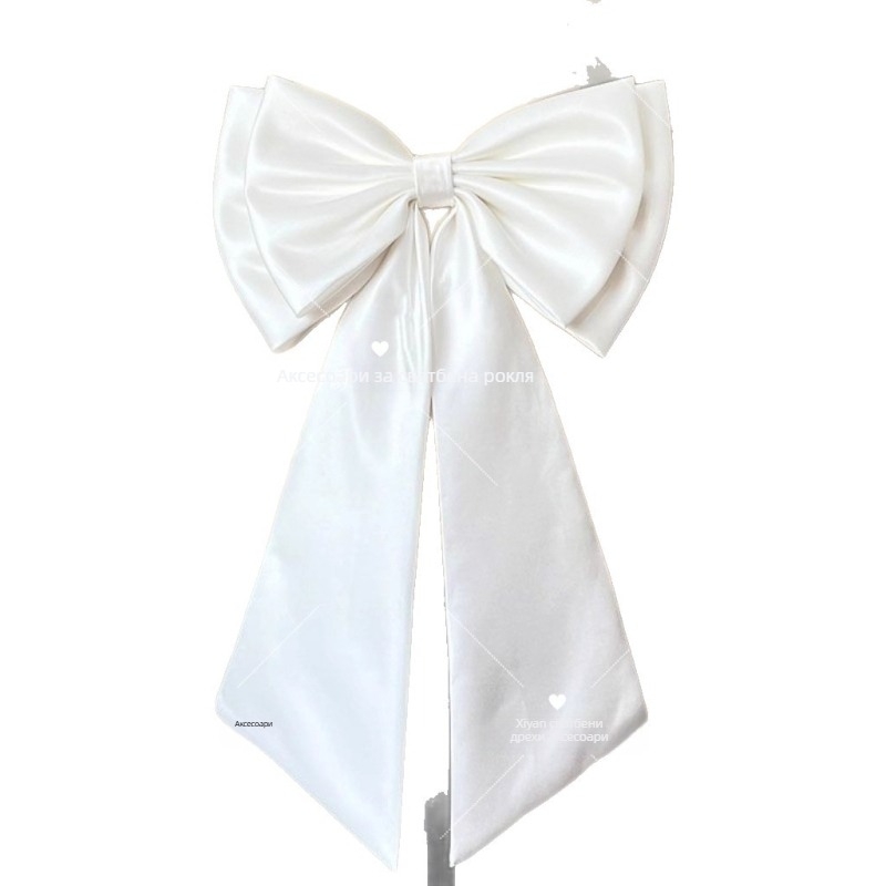 Сватбена сатенена панделка – War Horse, код 001, за възрастни, лято 2025