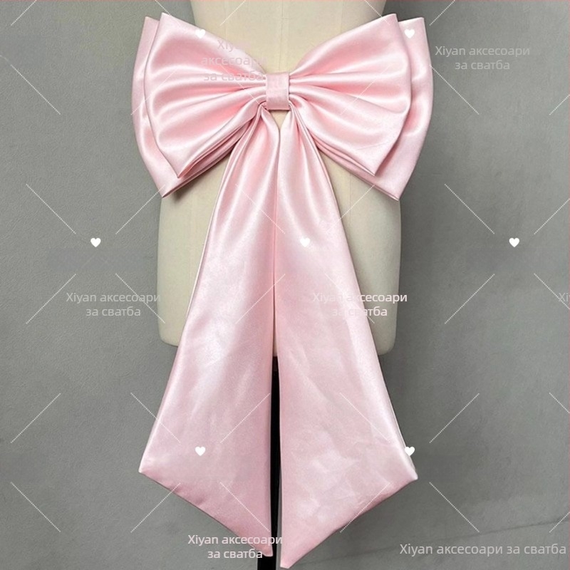 Сватбена сатенена панделка – War Horse, код 001, за възрастни, лято 2025