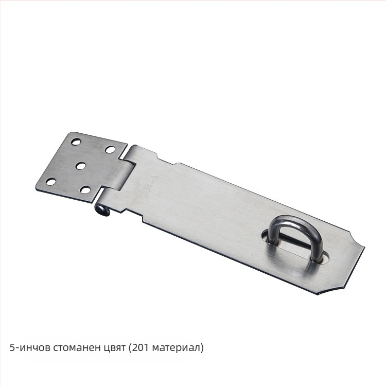 Пластина за шкафово заключване от неръждаема стомана, модел 10, марка Shengtong, стил модерен минимализъм (Модел: 10; Материал: неръждаема стомана; Марка: Shengtong; Стил: модерен минимализъм)