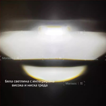 Автомобилен LED фар модул, 60W, 12V, алуминиева сплав, директен матричен модул, живот 50 000 ч