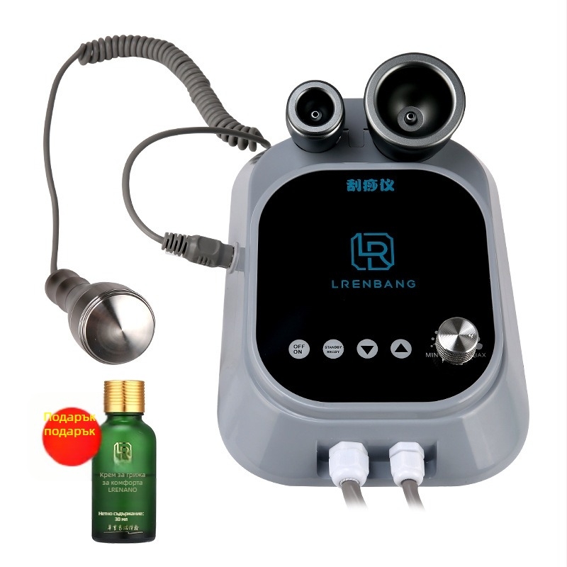 HL електрически апарат за вакуумен масаж за домашна употреба, преносим, IPX8 водоустойчив, инструмент A27 за скрапинг