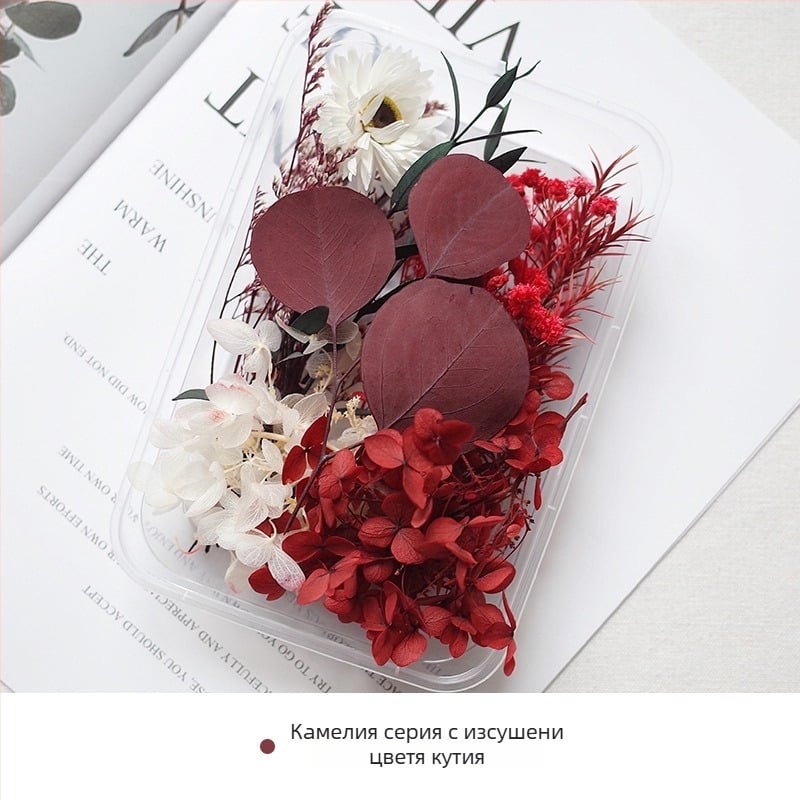 DIY комплект за сушени цветя – смесени сушени цветя и гипсофила, Mingmens