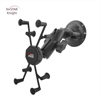 Държач за таблет за мотоциклет/автомобил, щипков монтаж, Star Knight Orion Tablet Bracket, съвместим с iPad Mini