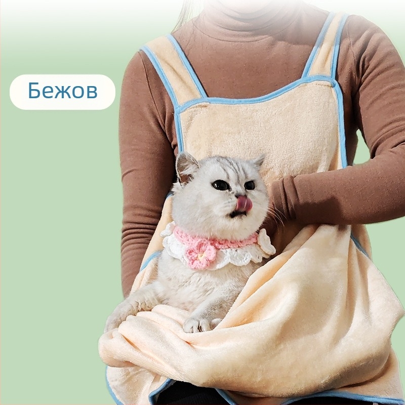 Котешка престилка за премахване на косми – коралов флис, марка Meow Meaning