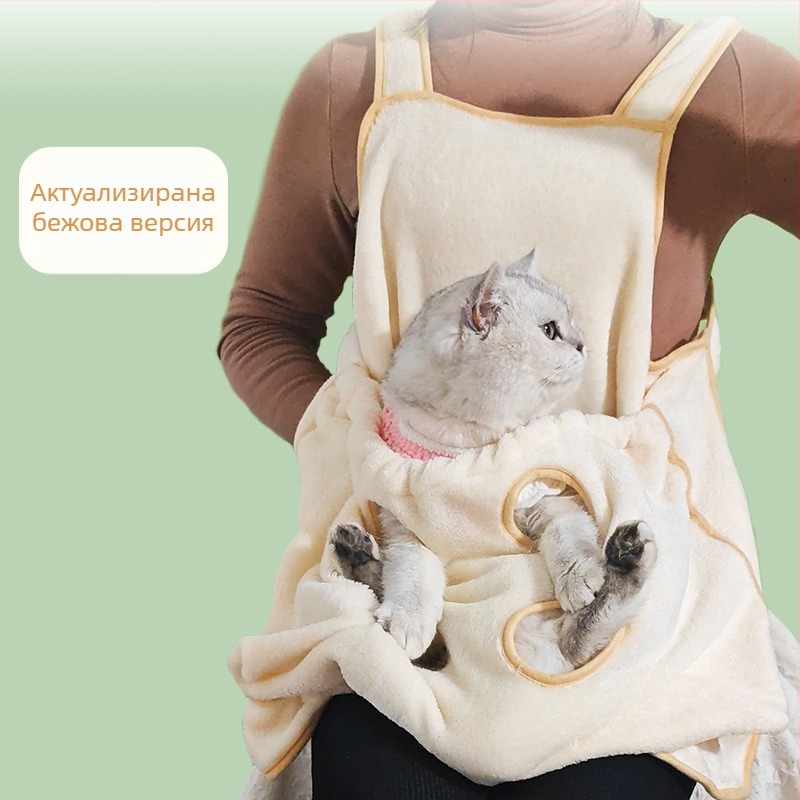 Котешка престилка за премахване на косми – коралов флис, марка Meow Meaning