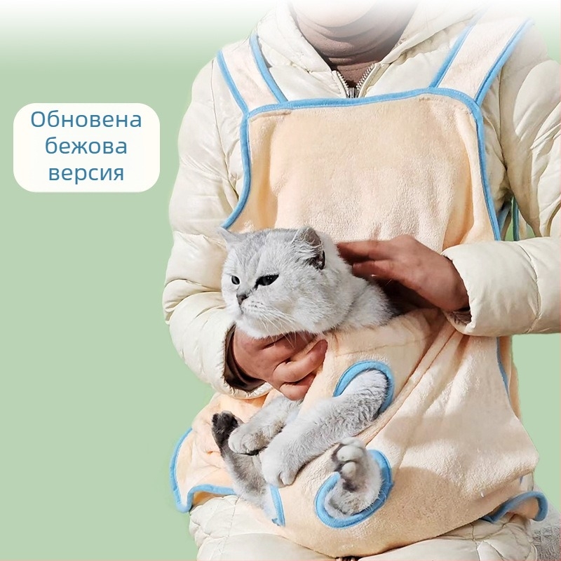 Котешка престилка за премахване на косми – коралов флис, марка Meow Meaning