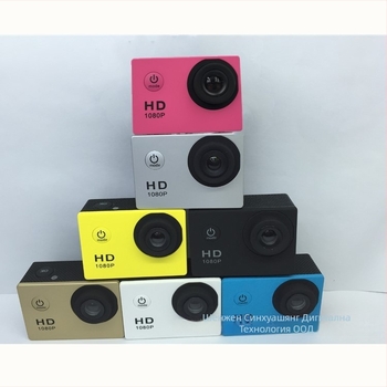 SJ5000 шлем камера за спорт - 1080P HD, 2.0-инчов LCD, TF карта за съхранение, живот на батерията 1,5 ч.