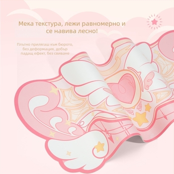 Подложка за маса – плат, стил карикатурно аниме, настолна подложка