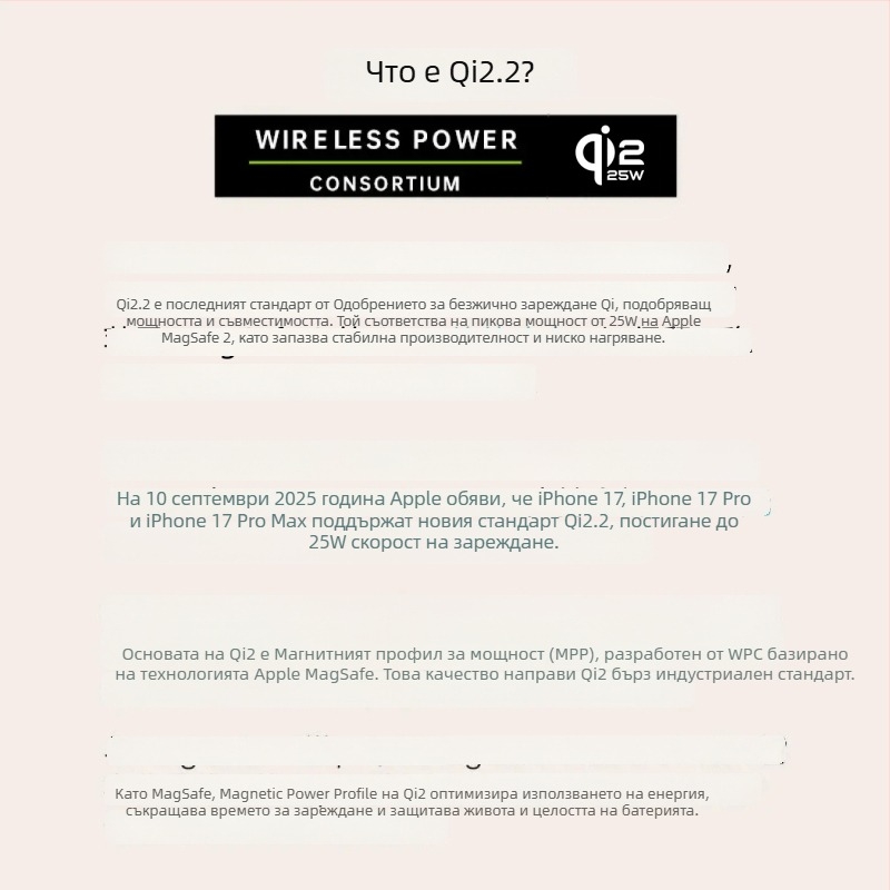 Power Bank с твърдотелна батерия, вградена стойка и магнитно безжично зареждане 25W, Qi2.2 протокол, максимална изходна мощност 35W