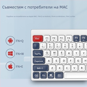 KM880 Безжична клавиатура и мишка USB комплект