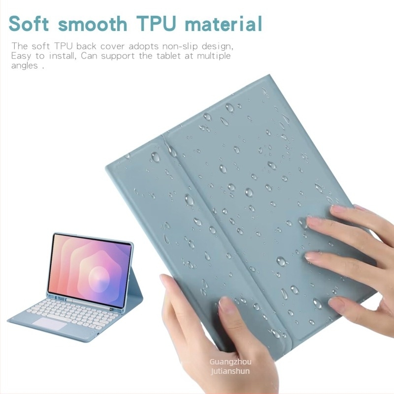 Кожен Bluetooth кейс за клавиатура за таблети Samsung, модел Q11