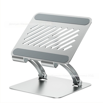 Настолна стойка за таблети от алуминиева сплав – регулируема височина, сгъваема, охлаждаща конструкция, преносима; съвместима с iPad и други таблети