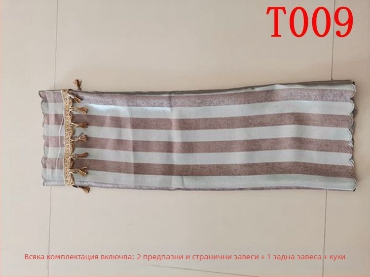 Wan Che Li завеса за камионска кабина, плътна непрозрачна засенчваща тъкан, тип окачване, съвместима с големи камиони, персонализация налична