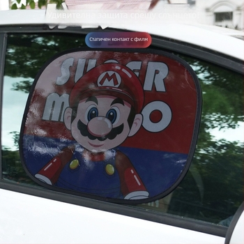 Автомобилен слънцезащитен филм с мрежест материал, прозрачен, подходящ за общи модели, окачен монтаж