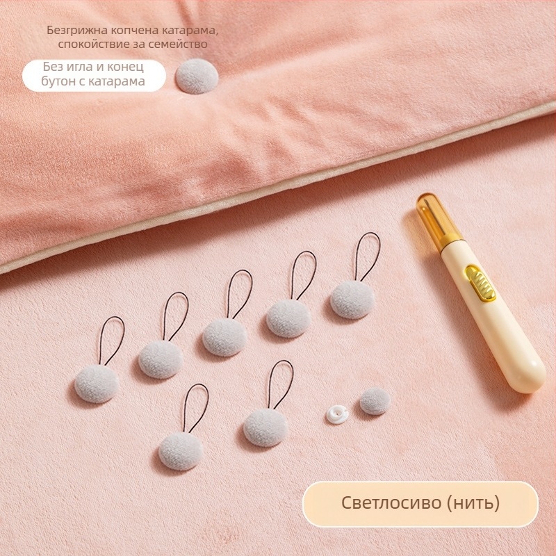 Фиксатор за завивка с плюшена подплата – приятелски към кожата, анти-плъзване, невидим дизайн, персонализиране – Many houses