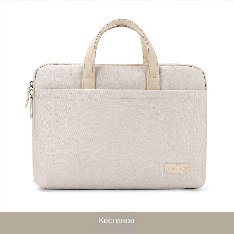 MAHOO чанта за лаптоп, водоустойчива и ултра лека, Oxford плат, подплата от найлон, еднообразен дизайн