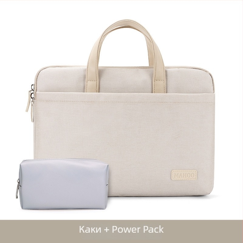 MAHOO чанта за лаптоп, водоустойчива и ултра лека, Oxford плат, подплата от найлон, еднообразен дизайн