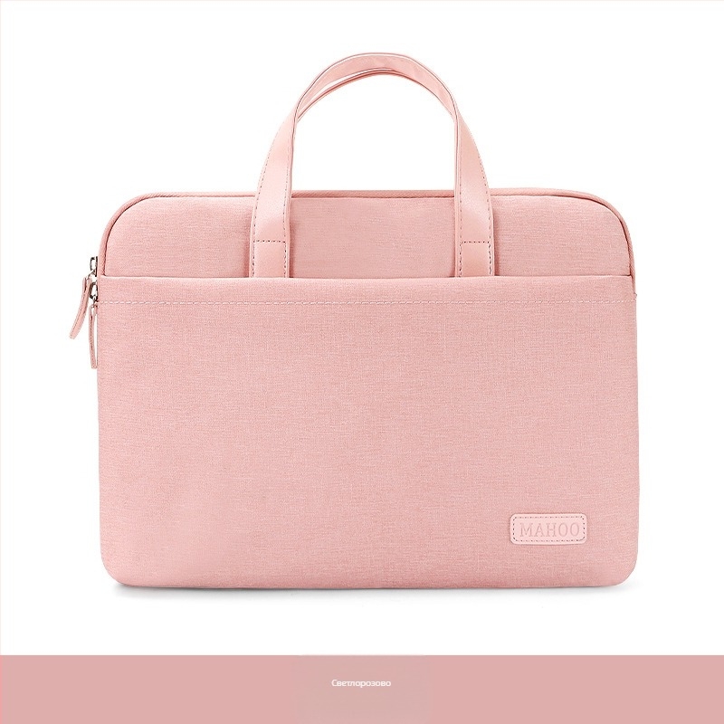 MAHOO чанта за лаптоп, водоустойчива и ултра лека, Oxford плат, подплата от найлон, еднообразен дизайн