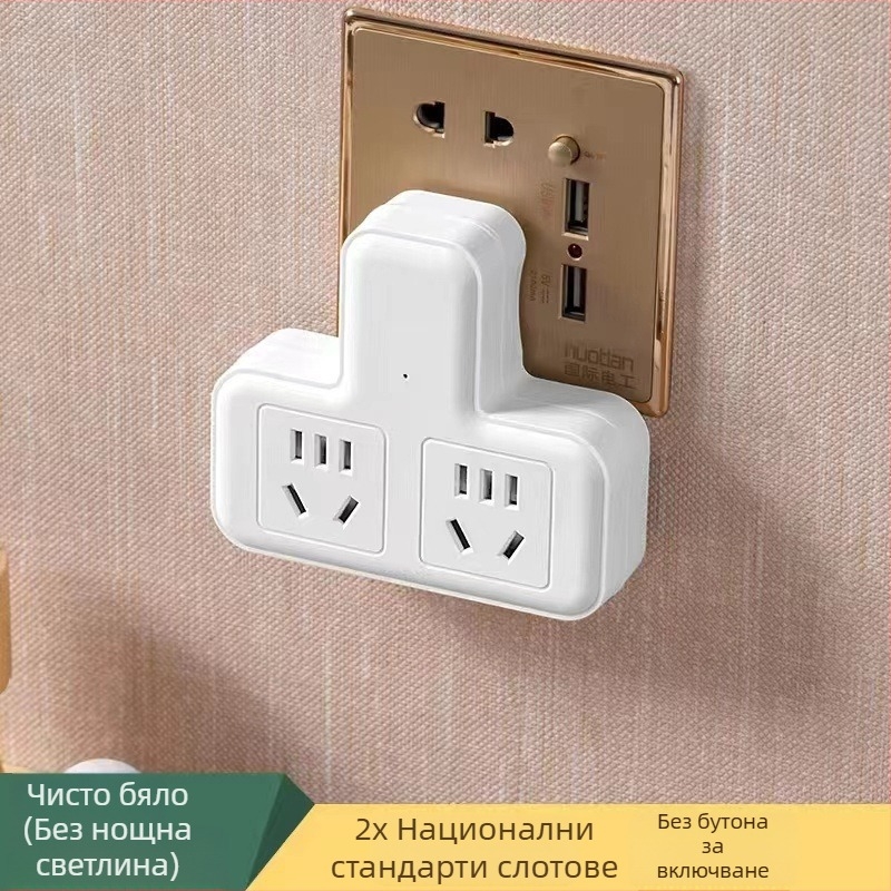 Мини настолен захранващ разклонител с USB зареждане, преносим за настолно използване – CCC сертифициран