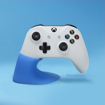 Скоба за Xbox Series контролер — проста едностранна поставка за бюро; модел 020201005, PLA, 60 g
