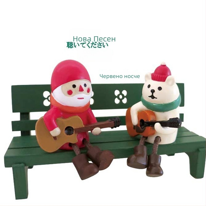 Миниатюрен дървен стол, японски стил Zakka, ръчна изработка, бук дърво, реквизит за домашен декор