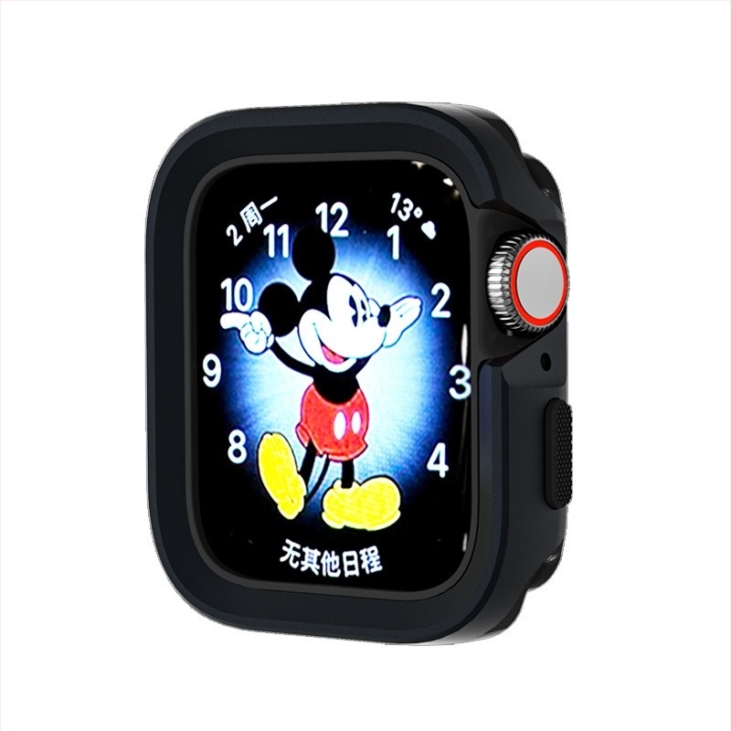 Метален предпазен калъф за Apple Watch Ultra — алуминиево-титановата сплав + TPU; 0,004 кг; Код Wgoufeb