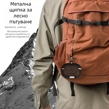 Защитен калъф за Huawei FreeClip2 безжични Bluetooth слушалки с клип, ръчно изработена кожа, ретро бизнес стил