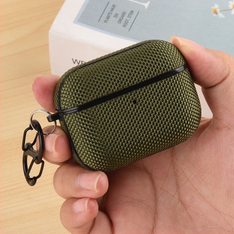 Калъф за AirPods Pro 3‑то поколение, нейлонов водоустойчив защитен корпус за Bluetooth слушалки