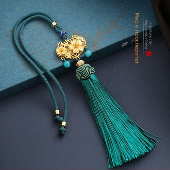 Автомобилен подвесен талисман Dream South – памук и лен, карикатурен стил, аромат