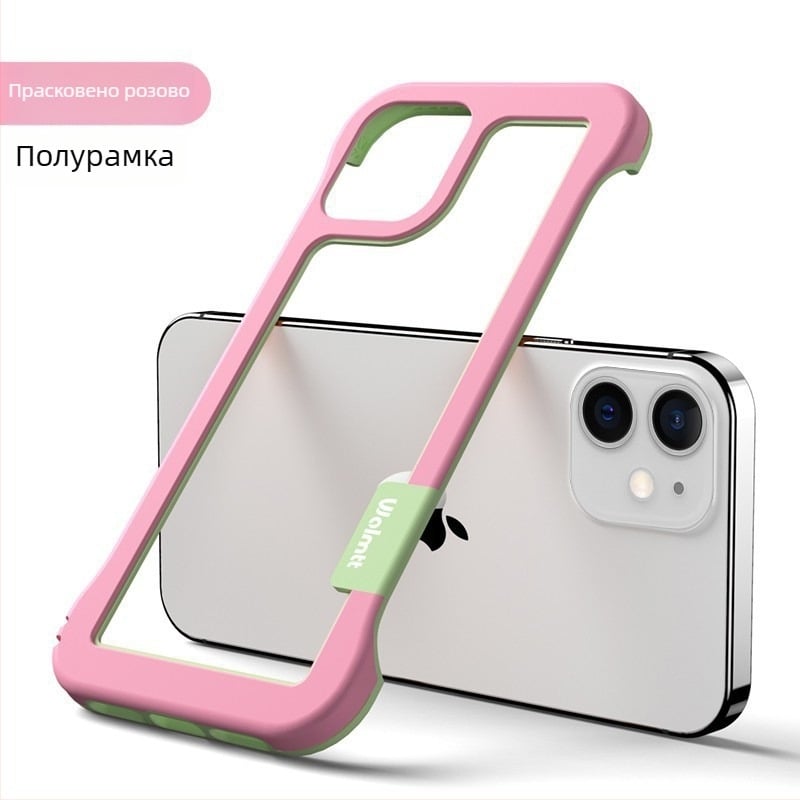 Силиконов безрамков калъф за iPhone 17 Pro и iPhone 16 Pro с отвори за вентилация и охлаждане